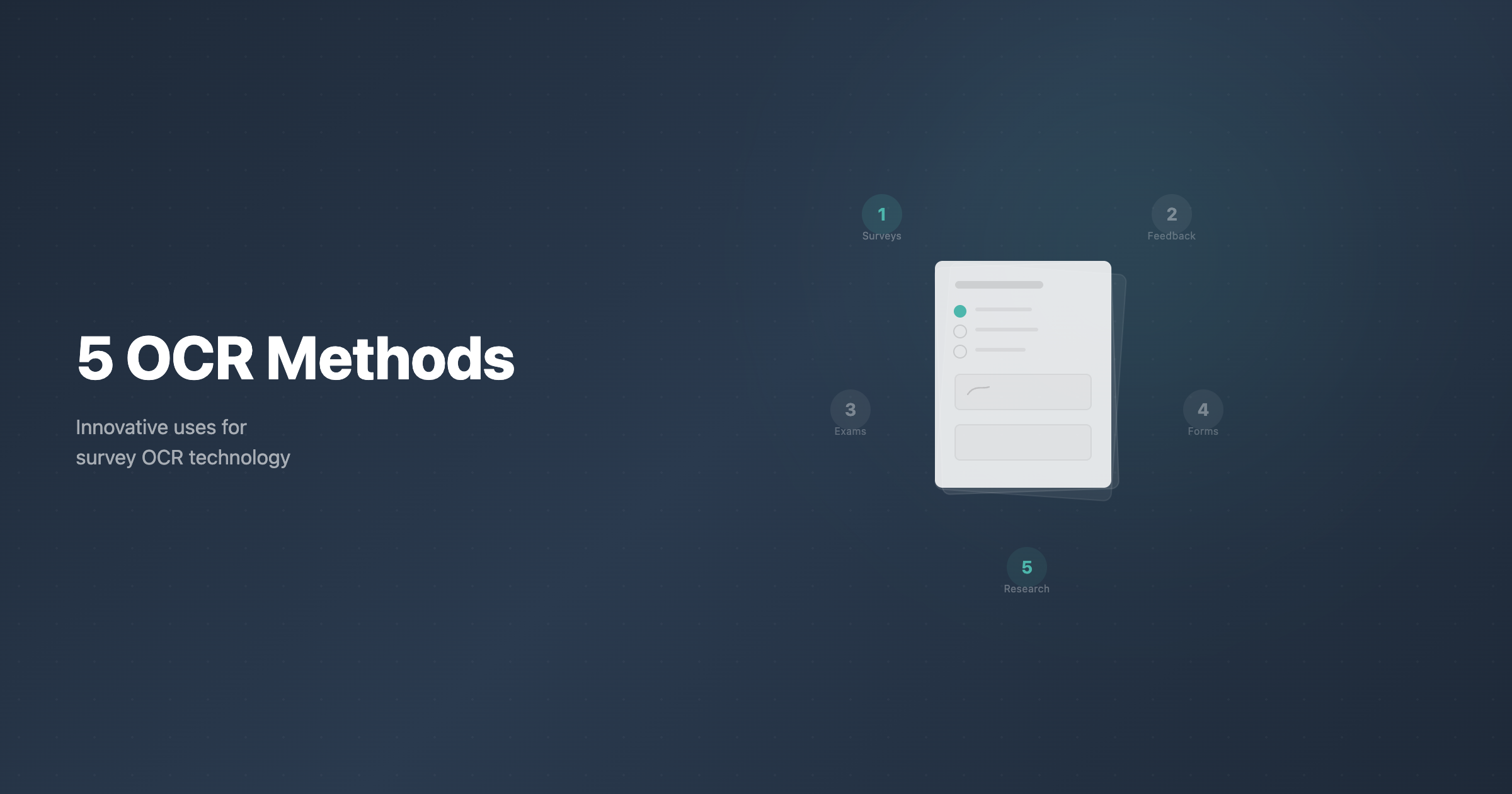 5 Methods That Innovative Companies Use OCR Survey Software