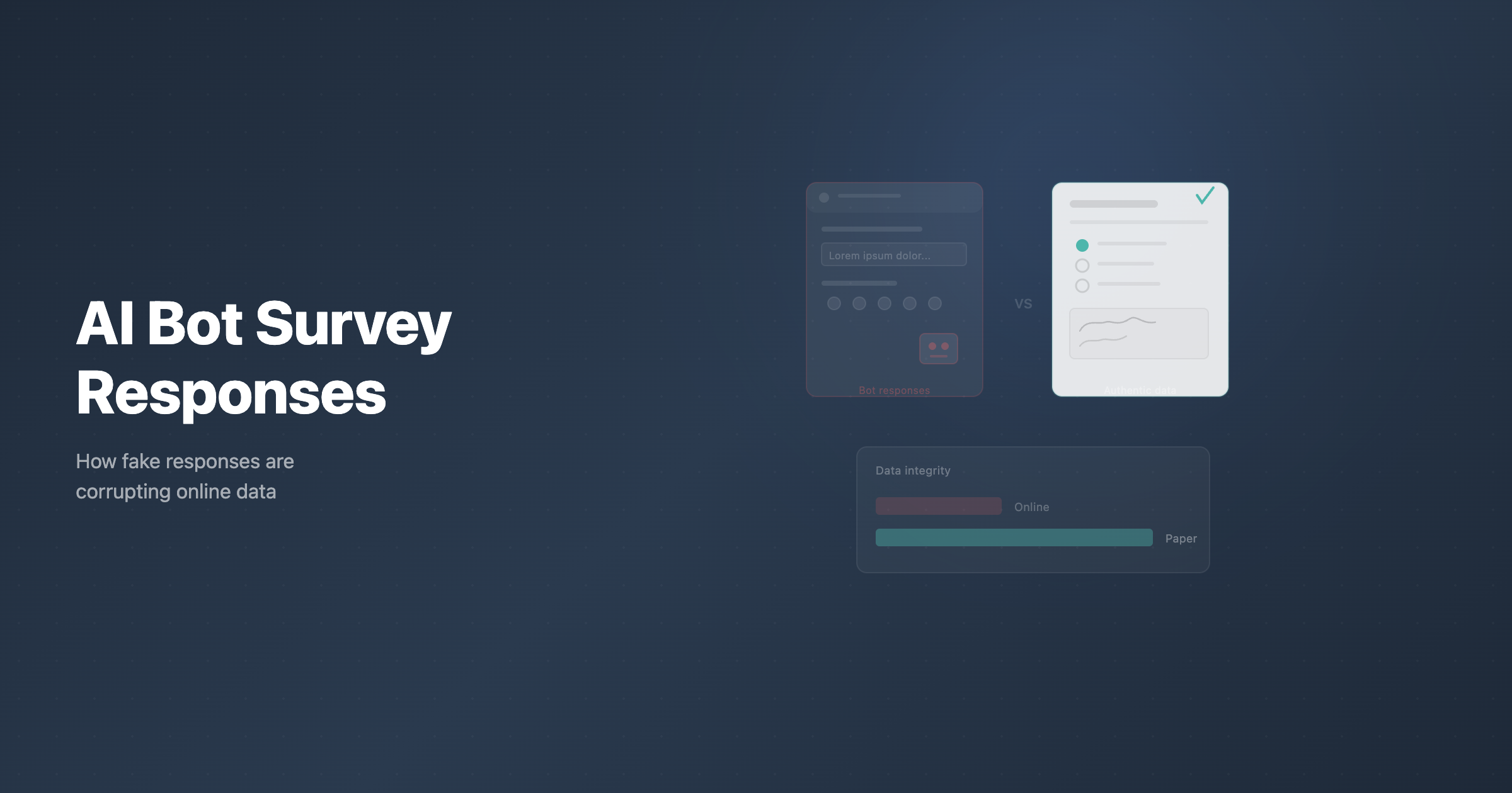 AI-Generated Survey Responses: How Bots Are Corrupting Online Survey Data