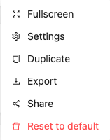 Share menu