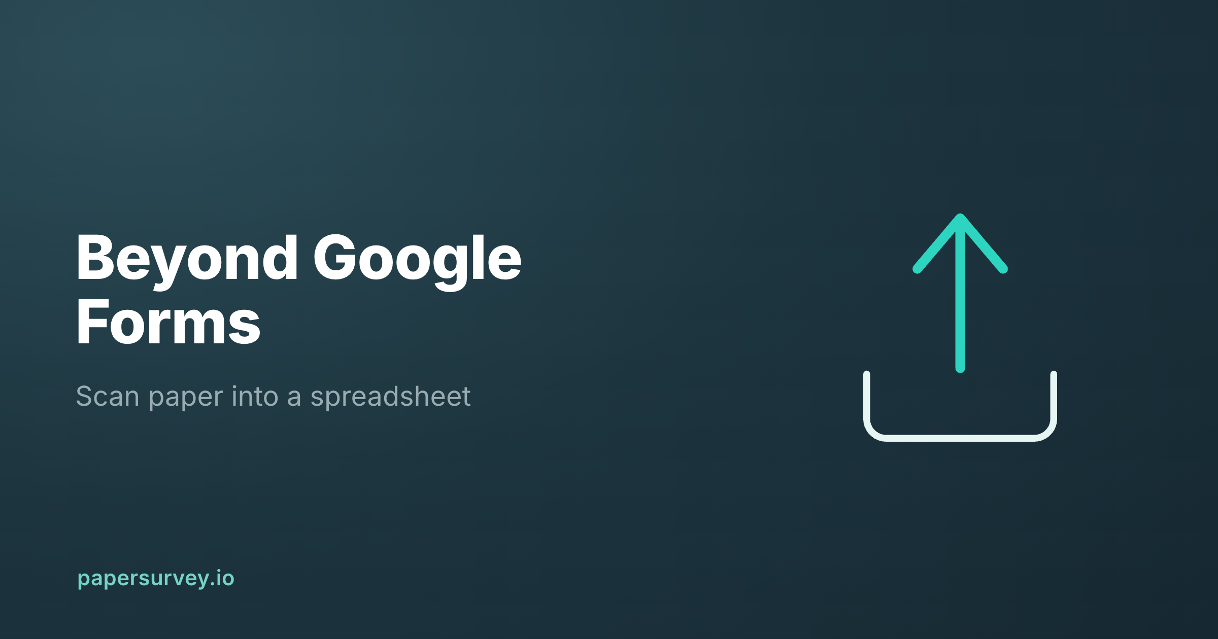 Google Forms Cannot Scan Paper. Here Is What Can