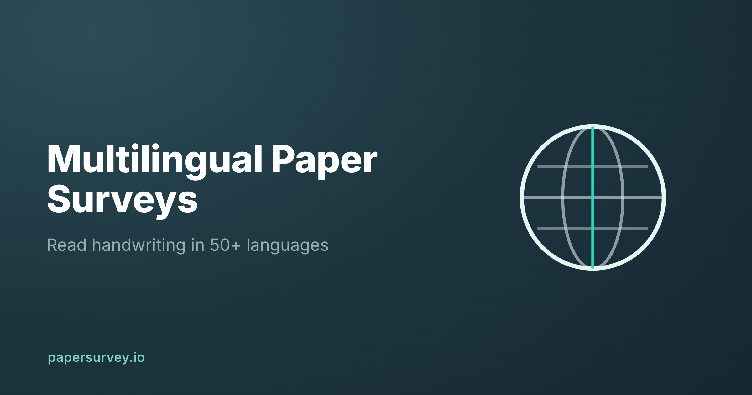 Multilingual Paper Surveys for Cross-Cultural Research