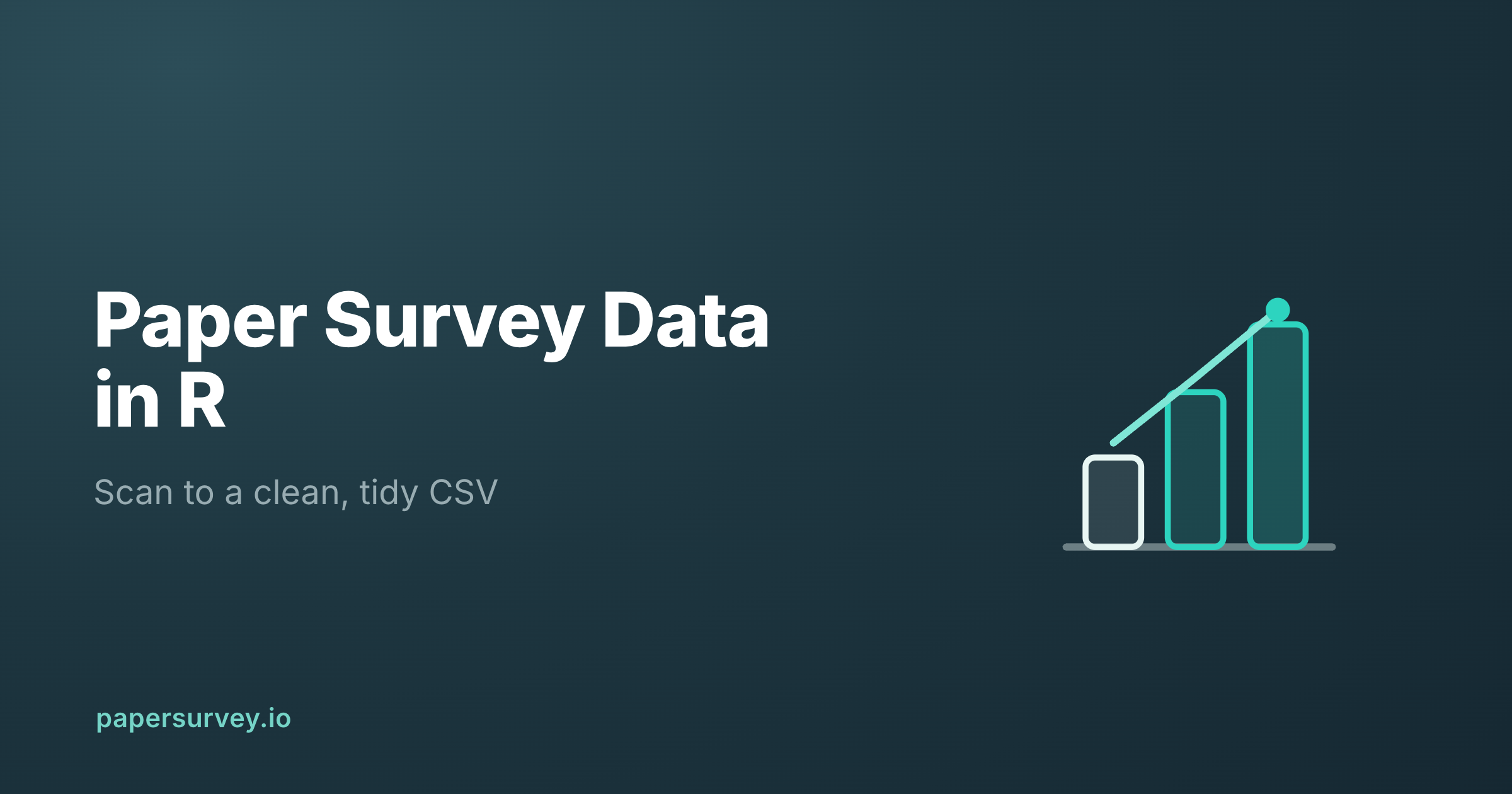Getting Paper Survey Data Into R for Analysis