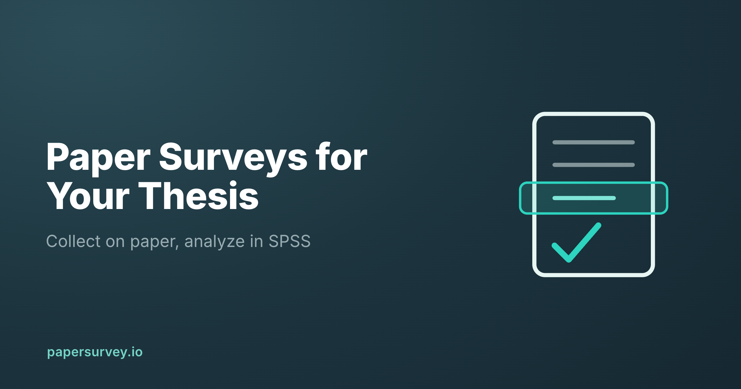 Using Paper Surveys for Dissertation and Thesis Research