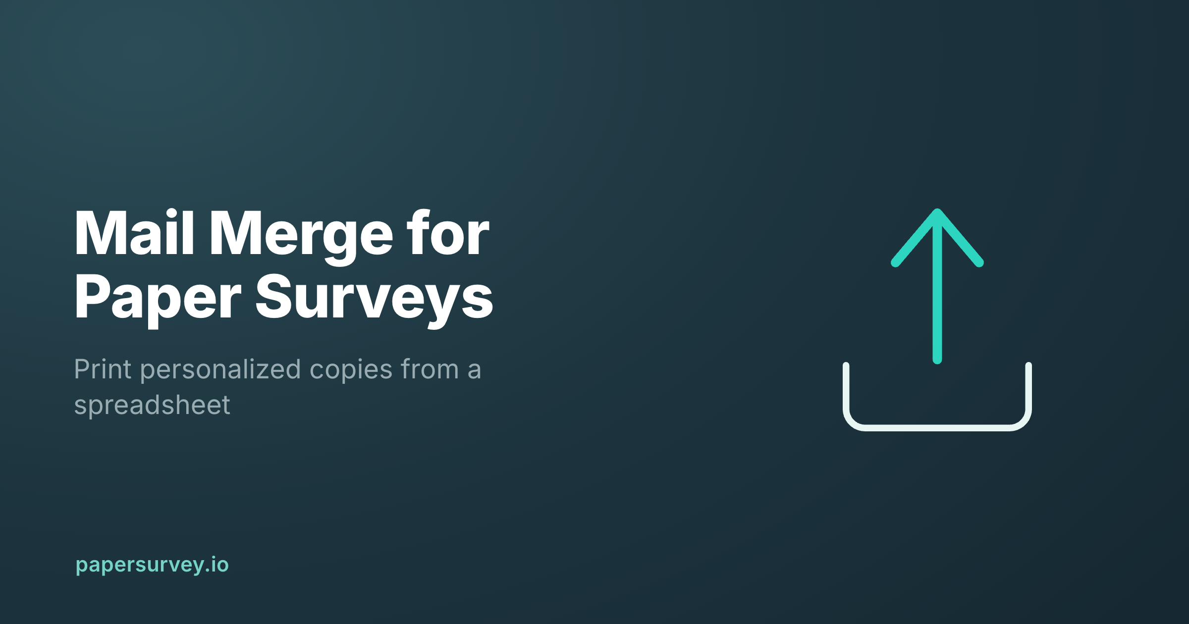 Prefill Forms: The Complete Guide to Personalized Paper Surveys