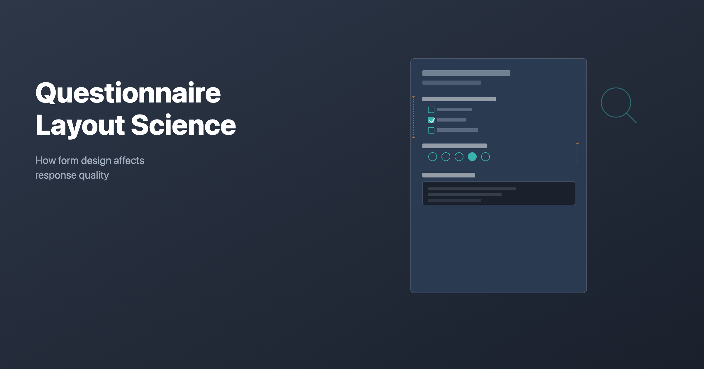The Science of Questionnaire Layout: How Form Design Affects Response Quality