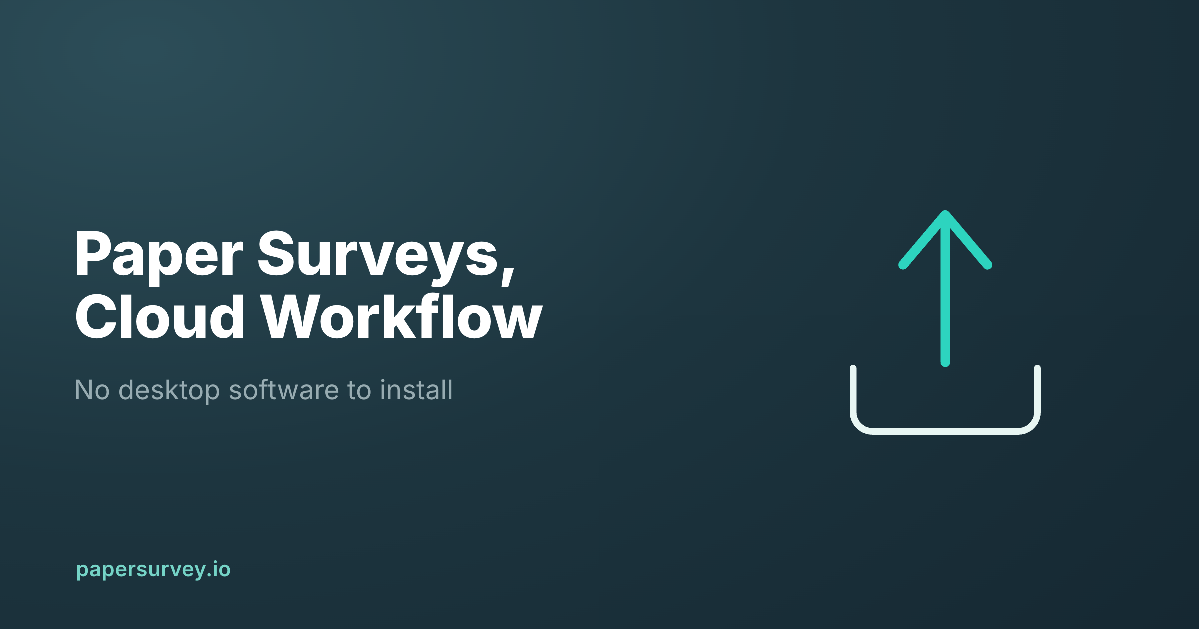 A Snap Surveys Alternative Built for the Cloud