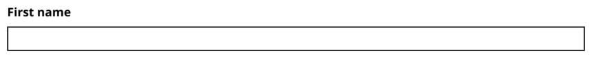Short text question type