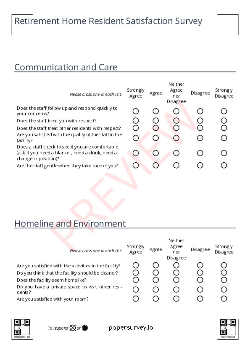 research survey paper template